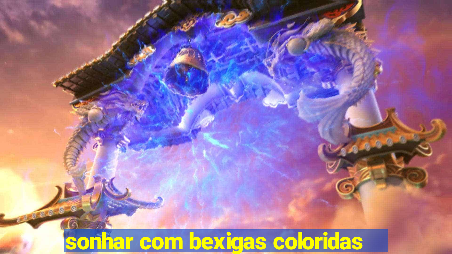 sonhar com bexigas coloridas